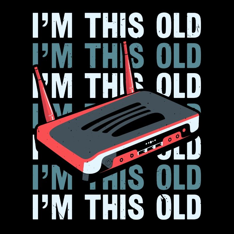 Dial Up Internet Connection 90's Computer Jokes