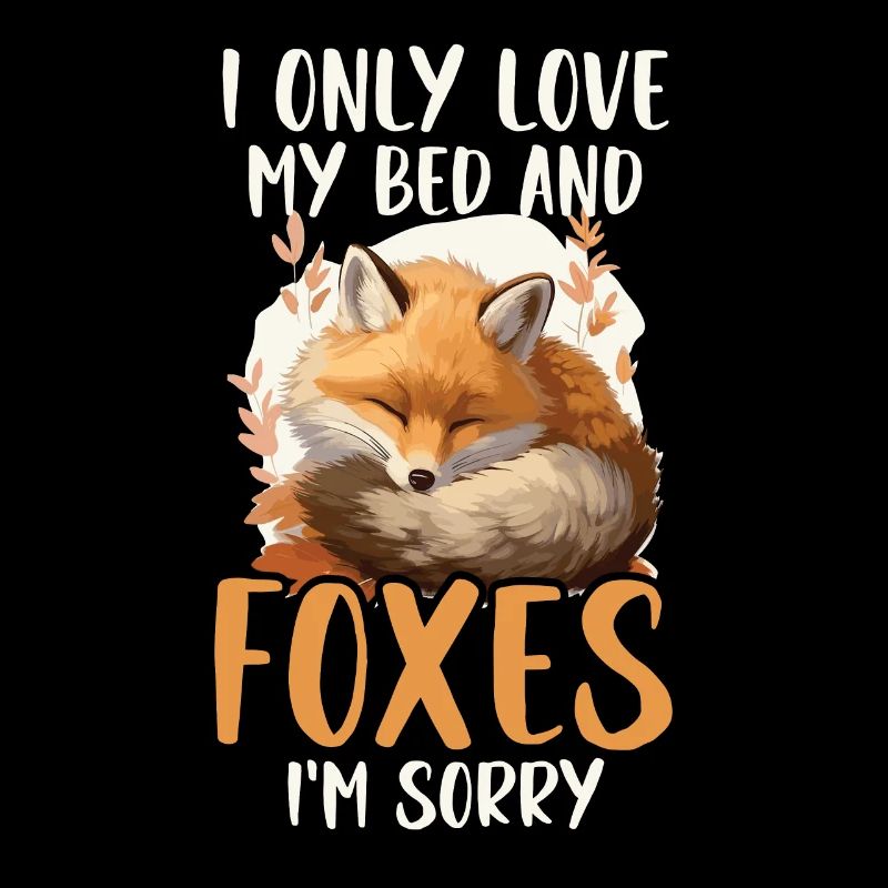 Sleeping Fox Sleepyhead Napping Sleep Fox Lover