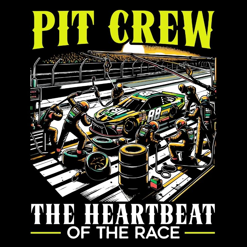 Pit Crew Course de voitures Course Piste de course Sport automobile