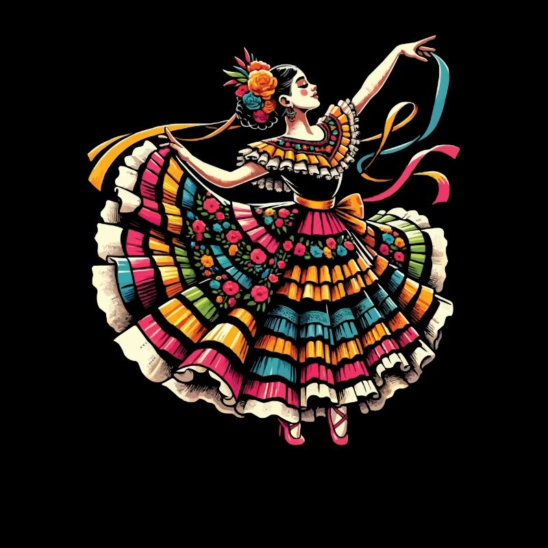 Ballet Folklorico Dancer Mexico Mexican Dance