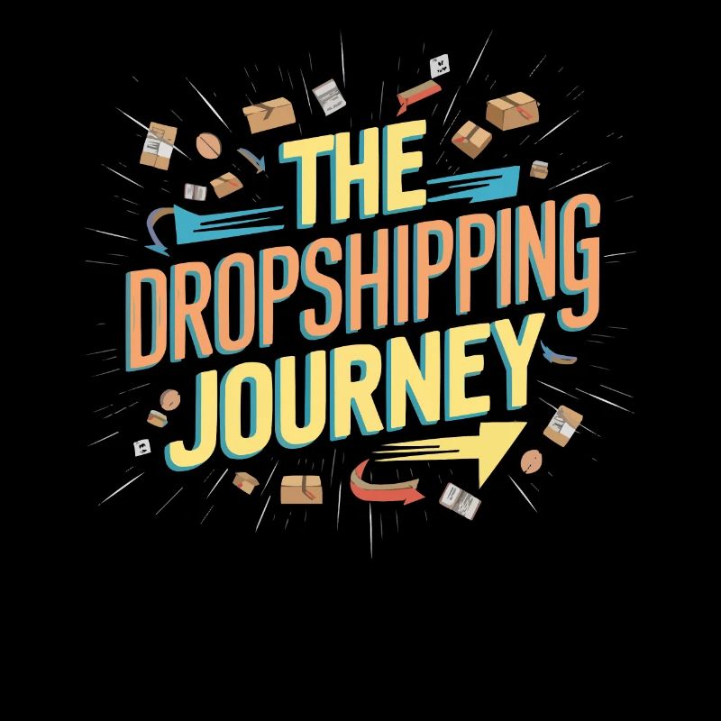 Dropshipping-Geschäft E-Commerce-Unternehmer