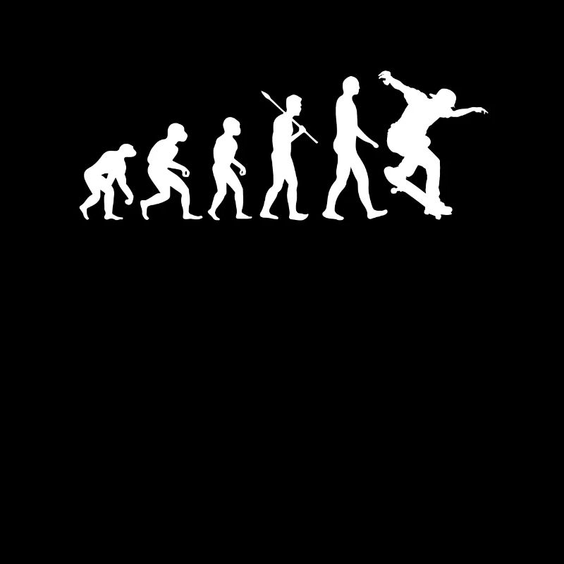 Skateboard Evolution Skateboarder