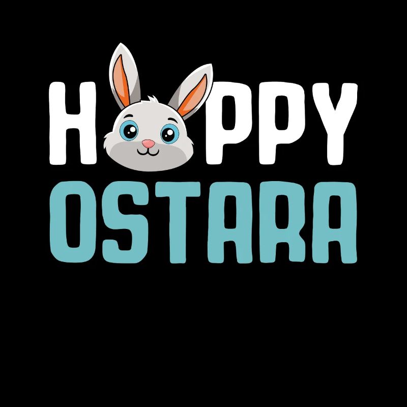 Cheerful Ostara Rabbit Motif
