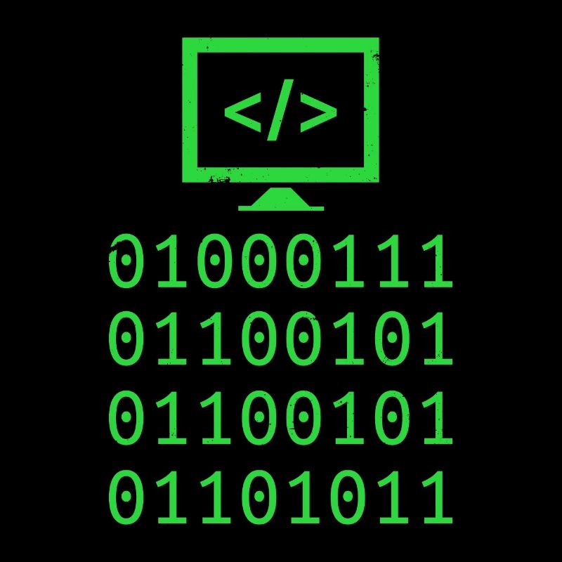 Programming Binary Code Coding Gift