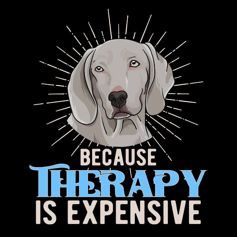 Weimaraner weimi hund Geschenkidee