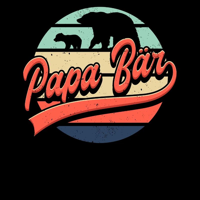 Papa Bär Vatertag Geschenk