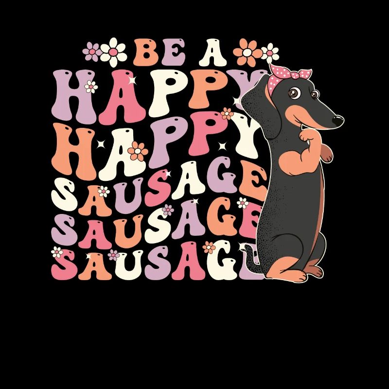 Sei eine glückliche Wursthundmutter