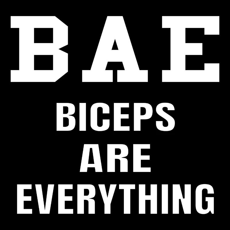 GYM BAE Biceps sont tout drôle de remise en forme