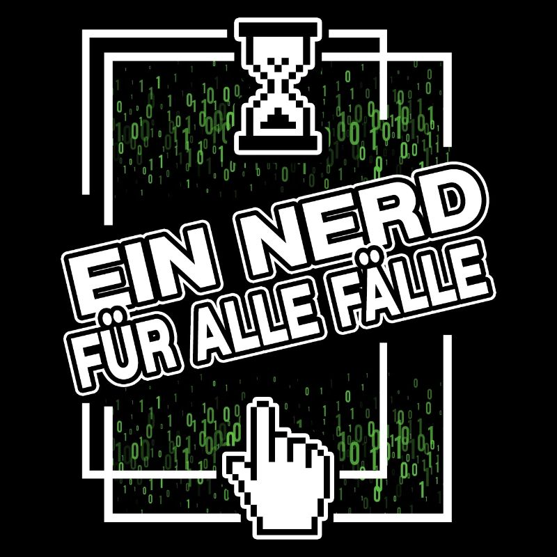 nerd administrator IT abteilung pixel coder