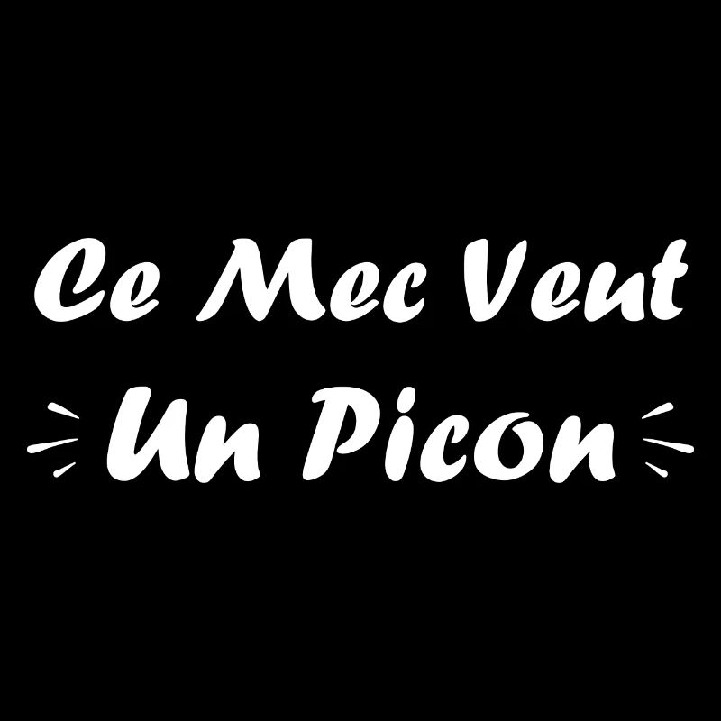 Ce mec veut un picon