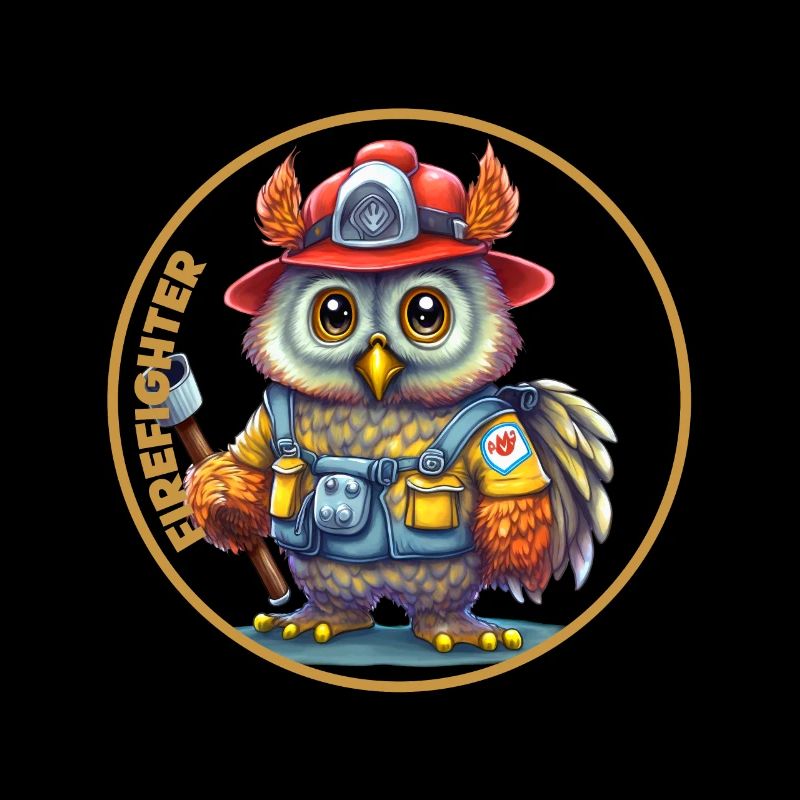 Pompier, hibou doux