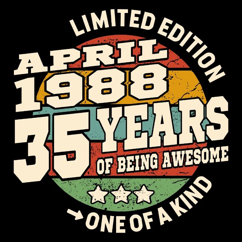 Né en avril 1988 - 35 ans