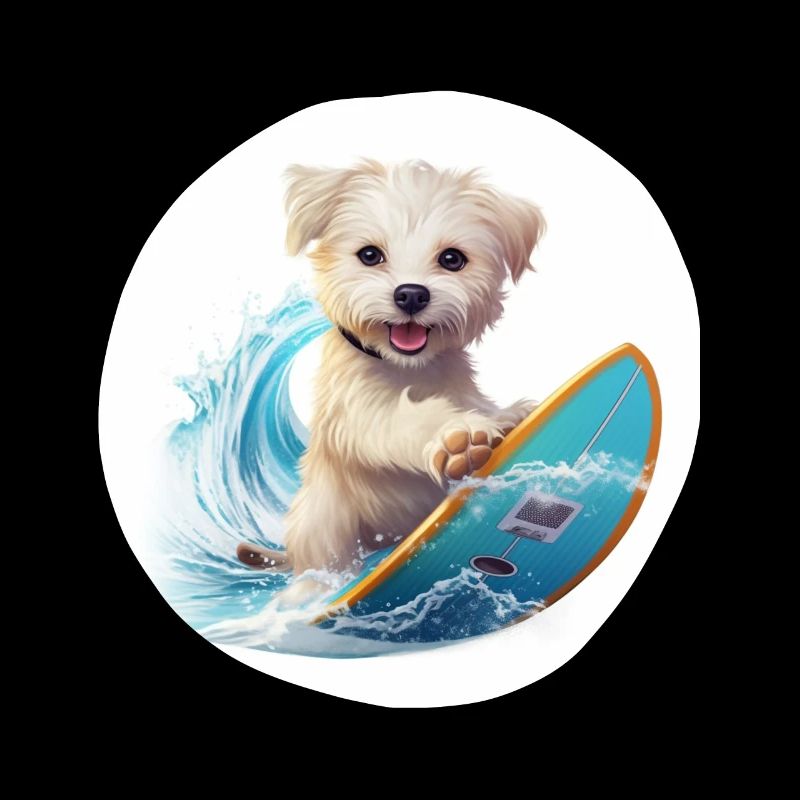 Surfing Animals, chien doux