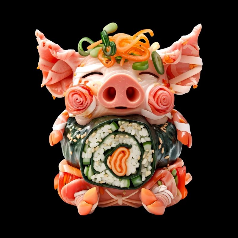 Gimbap de cochon