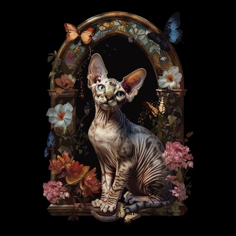 Devon Rex Katze