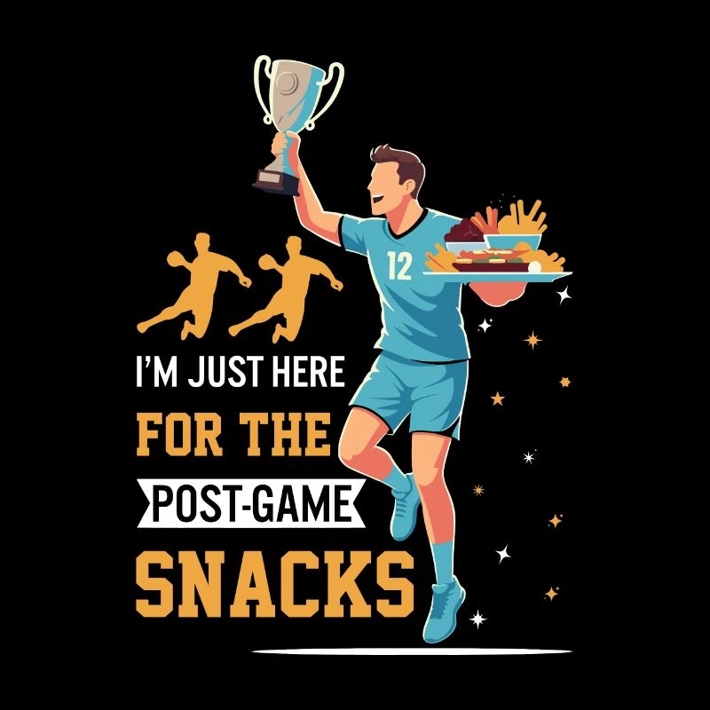 I’m just here for the post-game snacks!