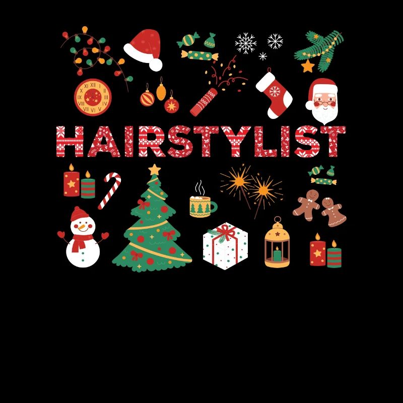 Coiffeur Tenue de Noël Coiffeur