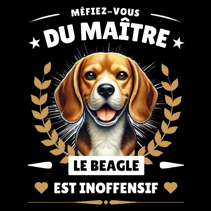 Beware of the master, the Beagle is harmless!