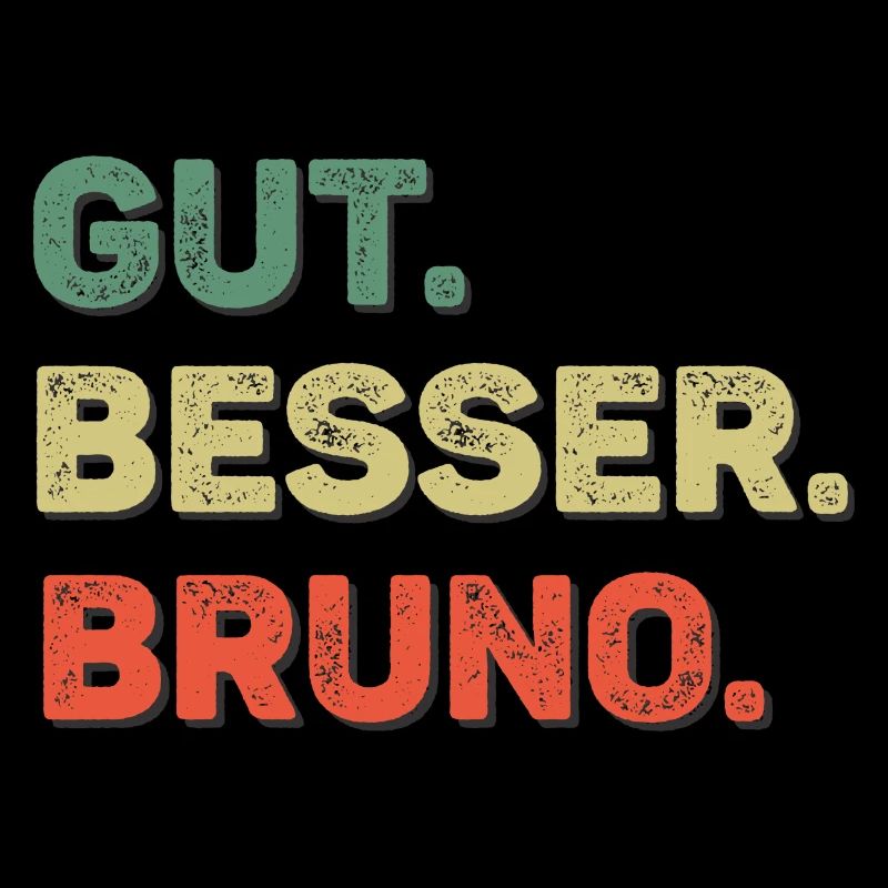 Bruno Spruch Vorname Name Gut Besser Bruno