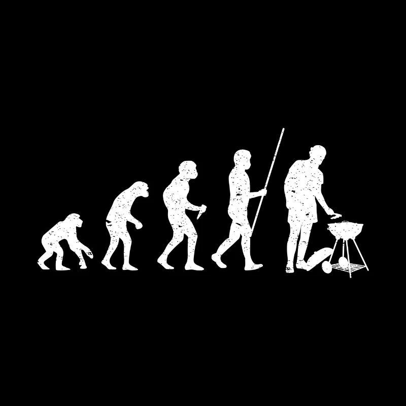 BBQ Evolution Grillen Barbecue Geschenkidee