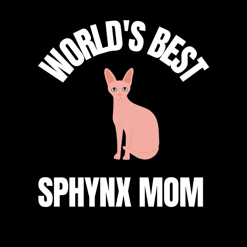 Sphynx Maman Chat Sans Poils Propriétaire de Chat