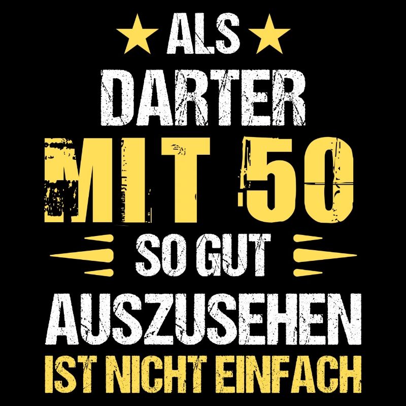 Mit 50 gut aussehender Darter