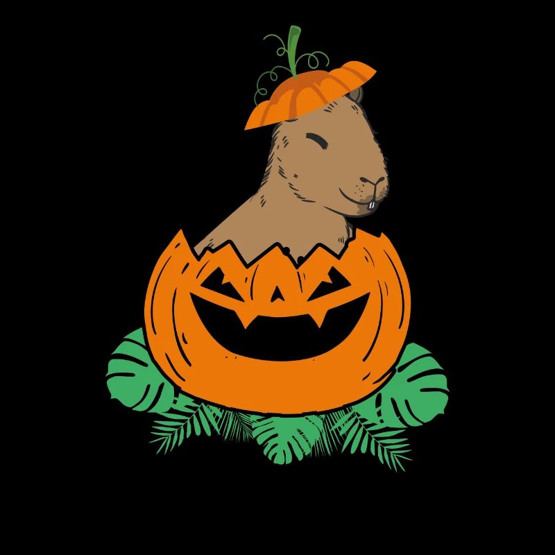 Caboobara Capybara Halloween