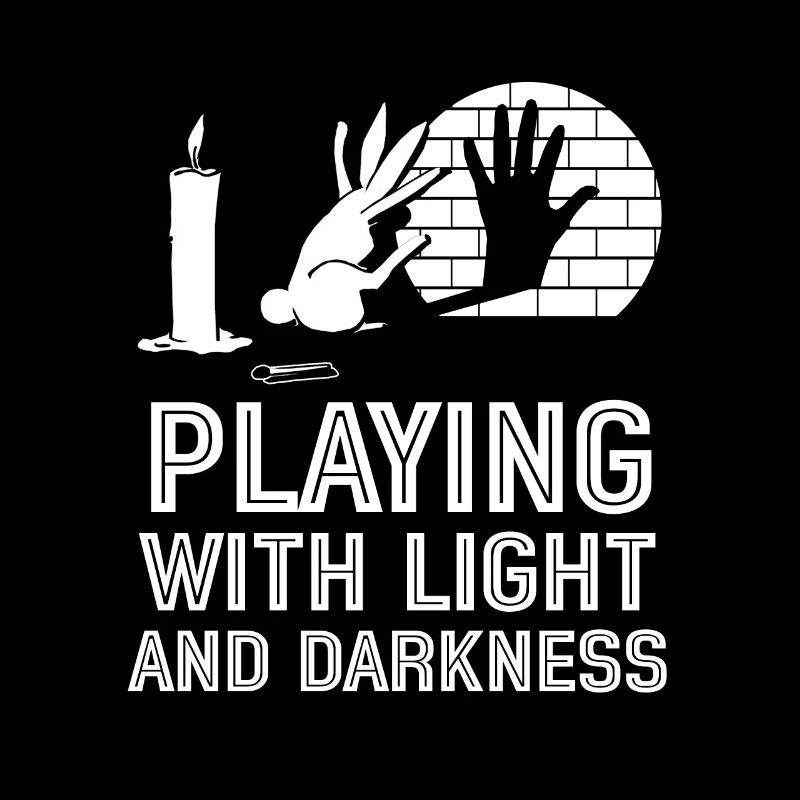 Playing With Light And Darkness Shadow