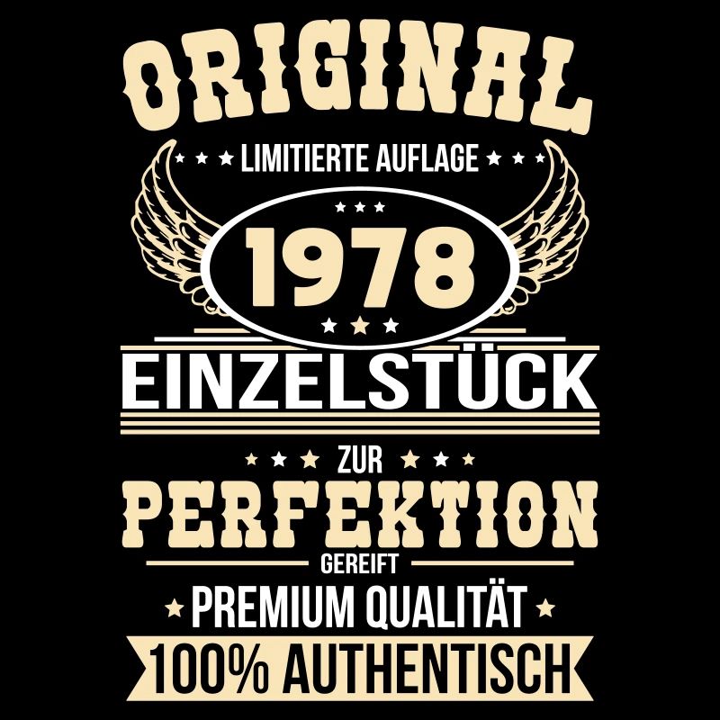 45. Geburtstag - Original 1978 Einzelstück