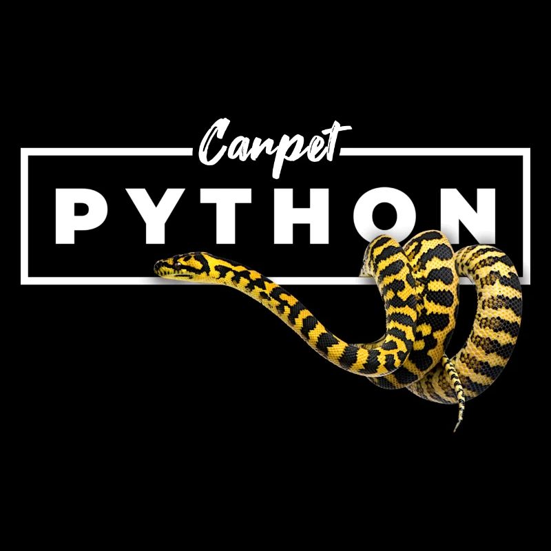 Teppichpython Geometrische Reptilienbesitzerin