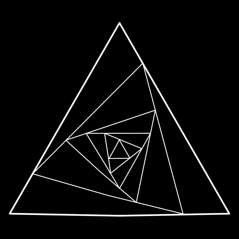 Abstract triangle
