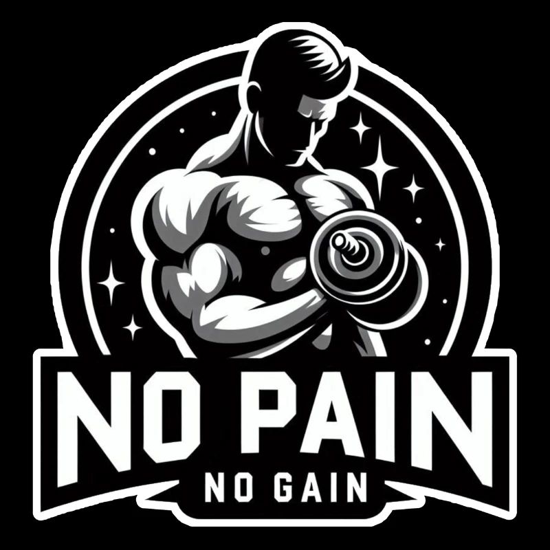 PAS DE DOULEUR - PAS DE GAİN - FORME PHYSIQUE - MOTIVATION - DEVISE