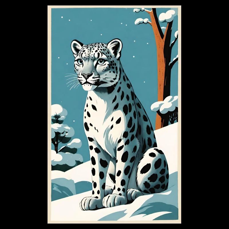 Schneeleopard | Leopard | Raubtier