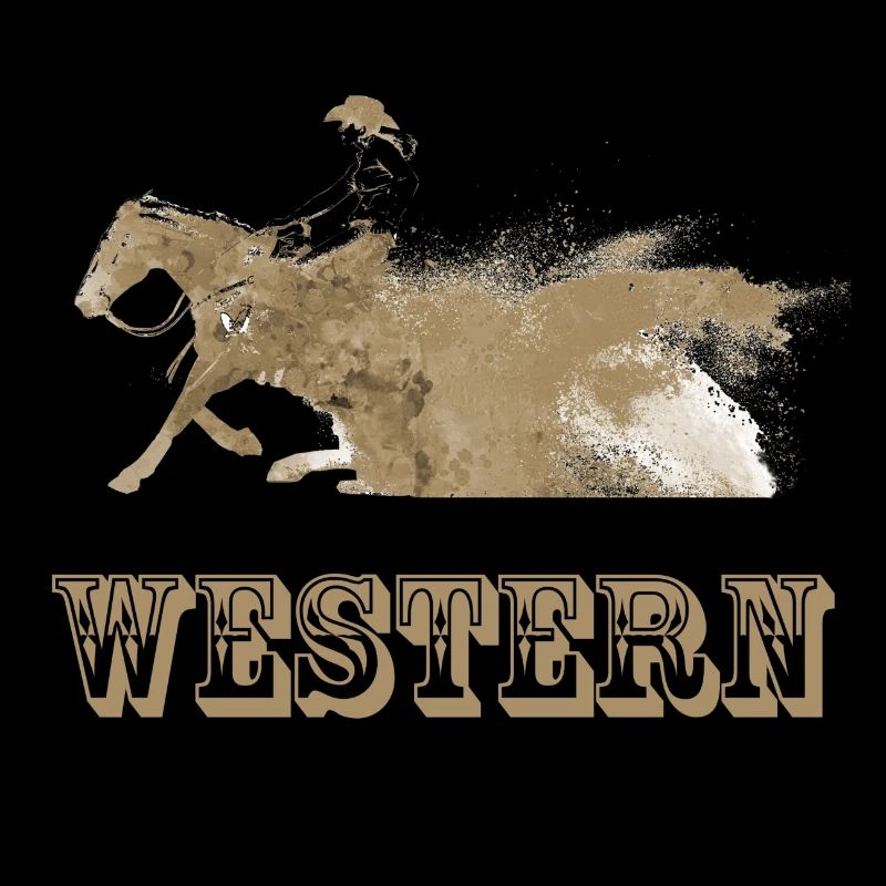 cavalier équitation western