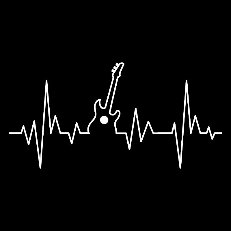 Gitarre E-Gitarre Heartbeat