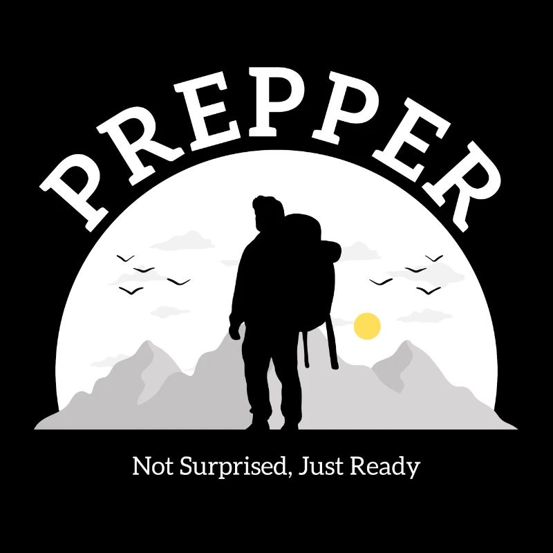 Prepper Pas surpris Juste prêt