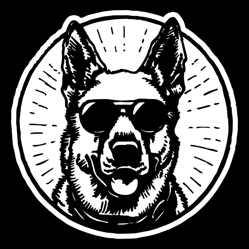 German Shepherd Dog Dog Head