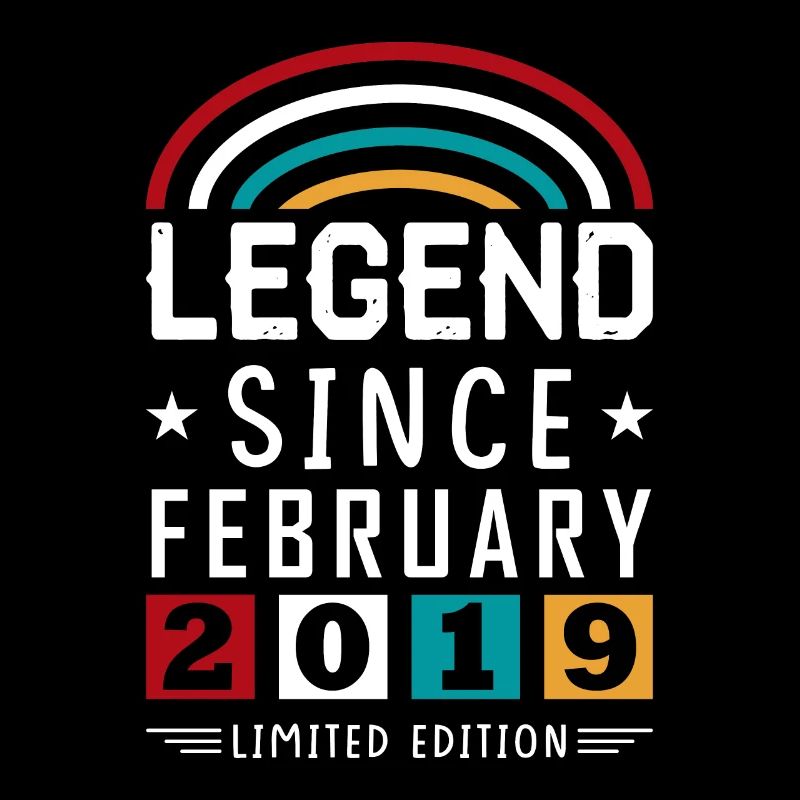 2019 Legend Since Birthday Gift Février