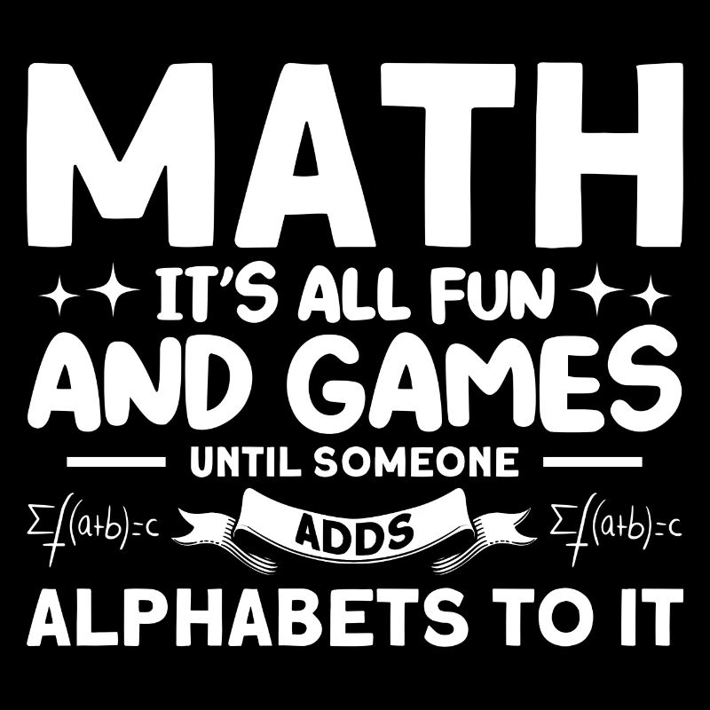 Math Mathématiques Sciences Math Cadeau