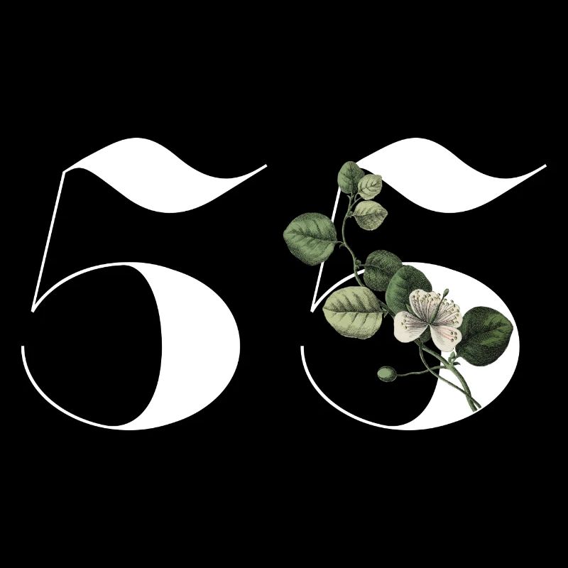 Nummer 55 Blumengrün - 55. Blumengeburtstag