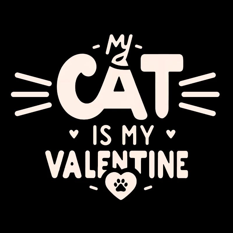Mon chat est mon Valentin