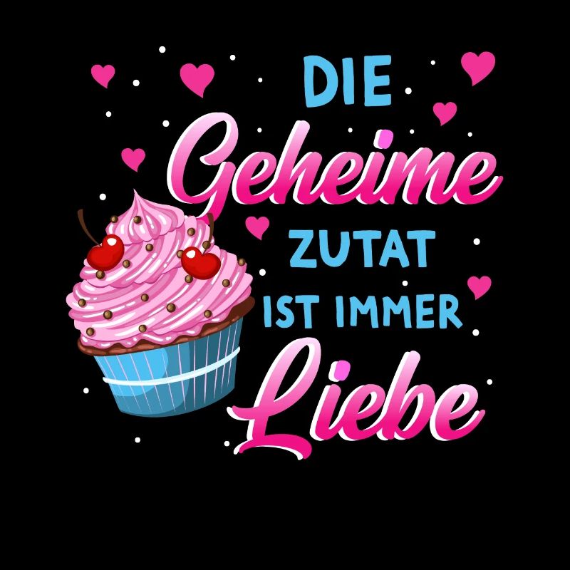 Bäckerin Bäcker Lustiger Spruch Konditorin
