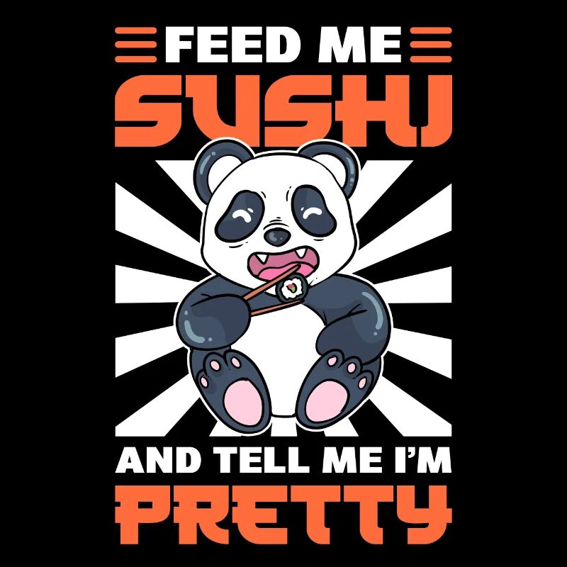 Panda eats sushi Zookeeper