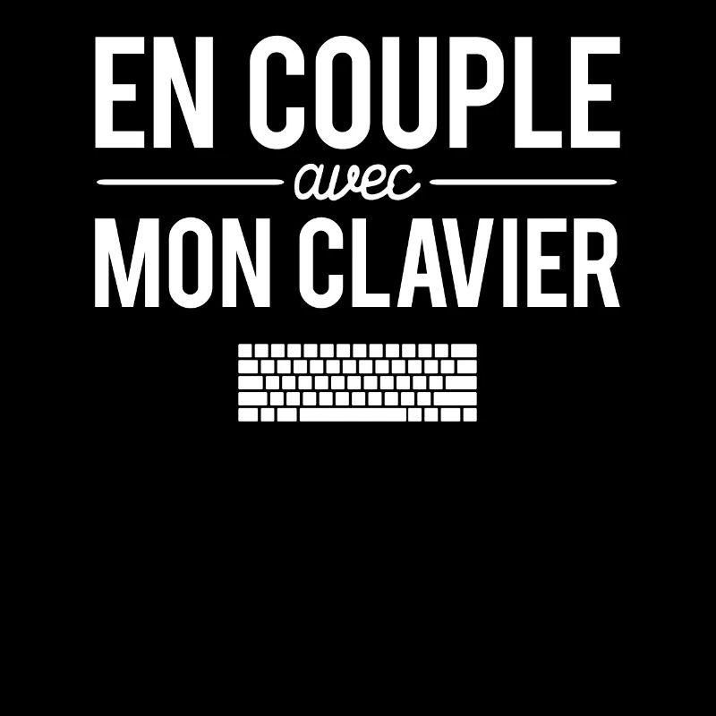 En couple avec mon clavier codeur geek