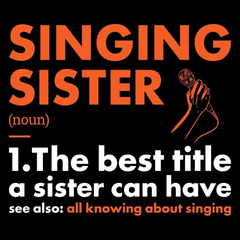 Singer Sister Definition Singing