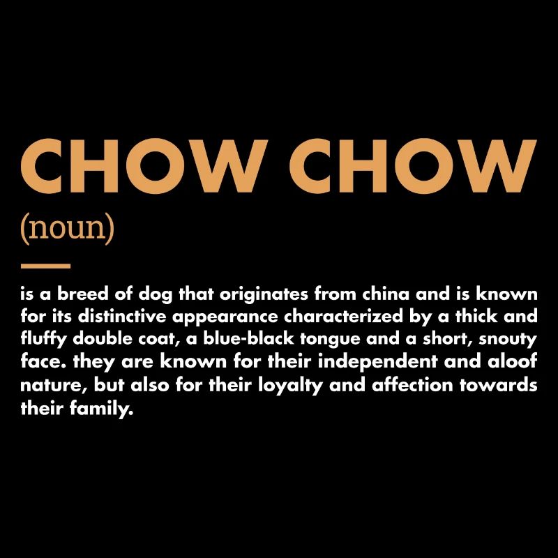 Chow Chow Définition