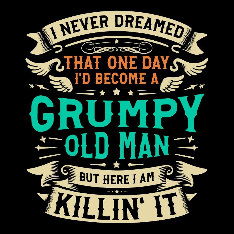 Opa Großvater Geschenkidee Become A Grumpy Old Man