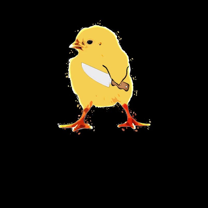 Cut You poussin couteau poulet oiseau