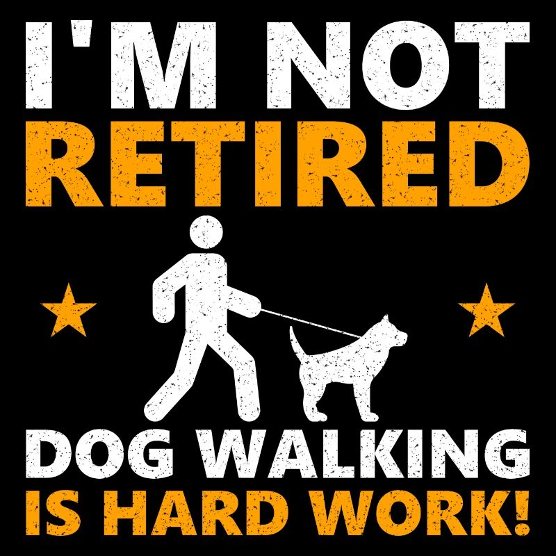 Promener un chien est un travail difficile