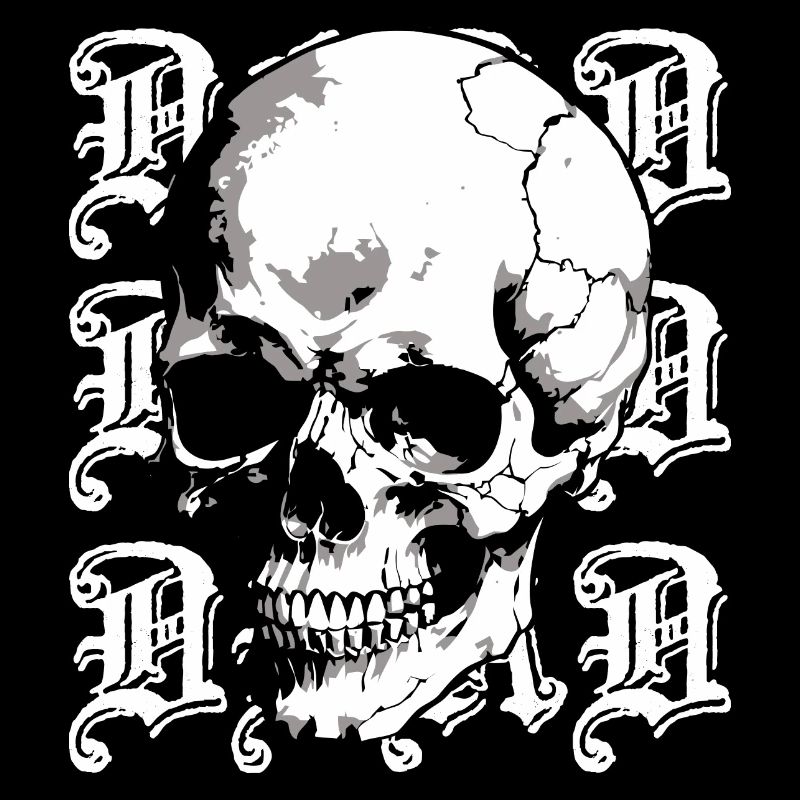 Skull Death Bones People Darkness